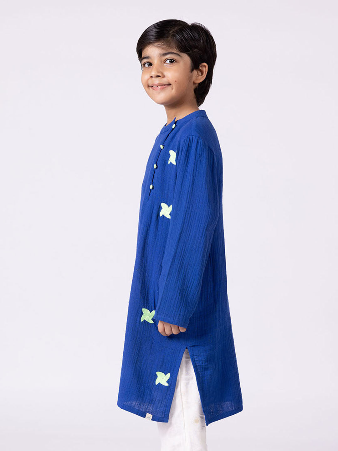 Blue Daffodil Kurta
