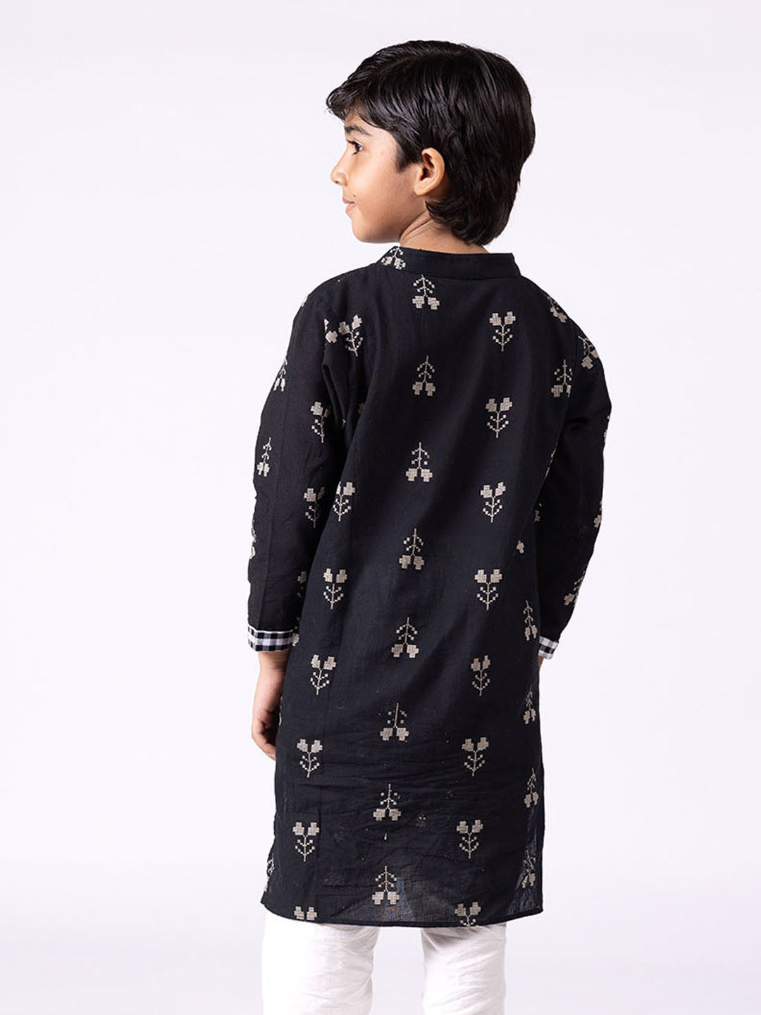 Black Tulip Kurta
