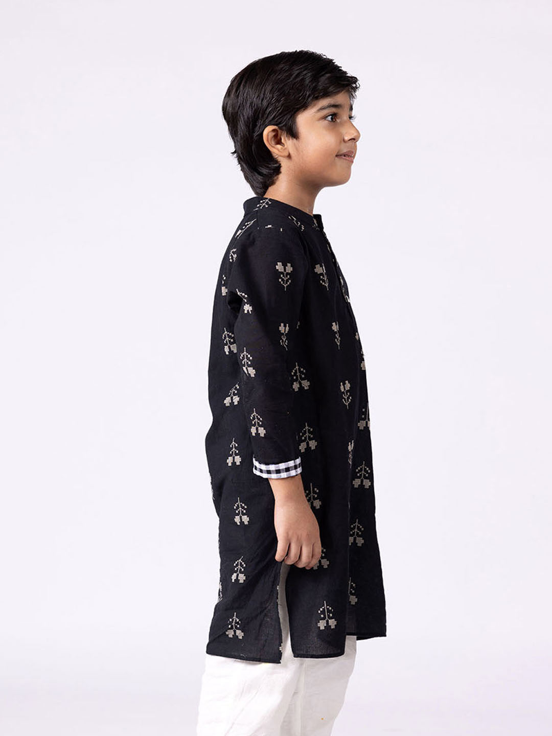 Black Tulip Kurta