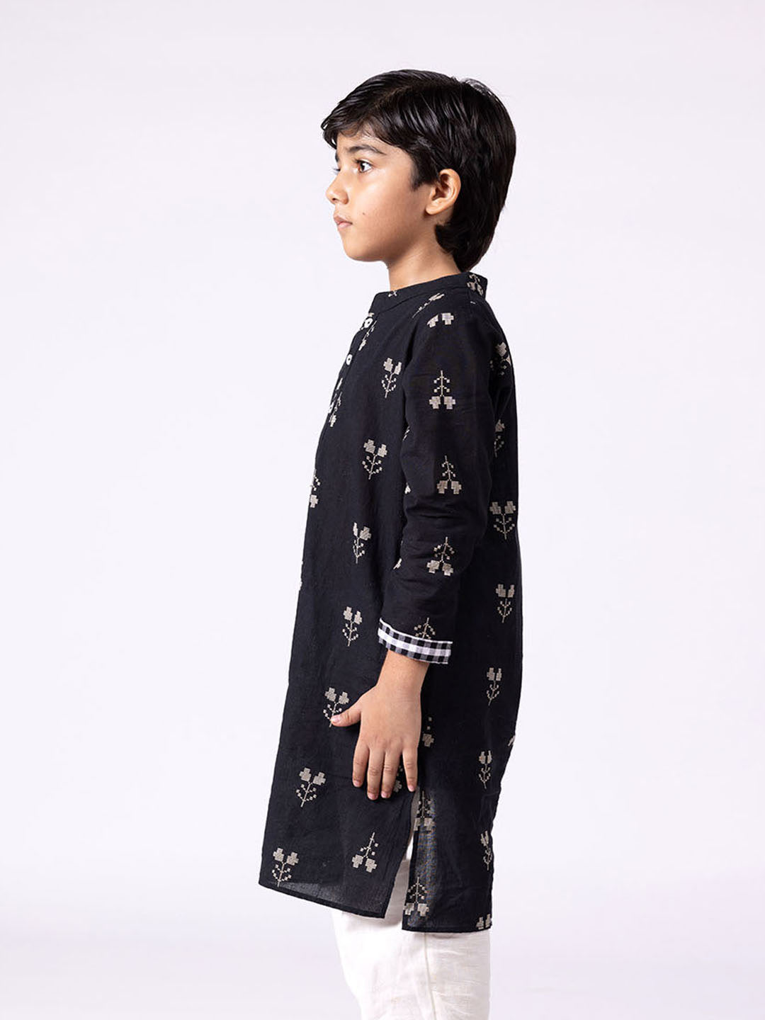 Black Tulip Kurta