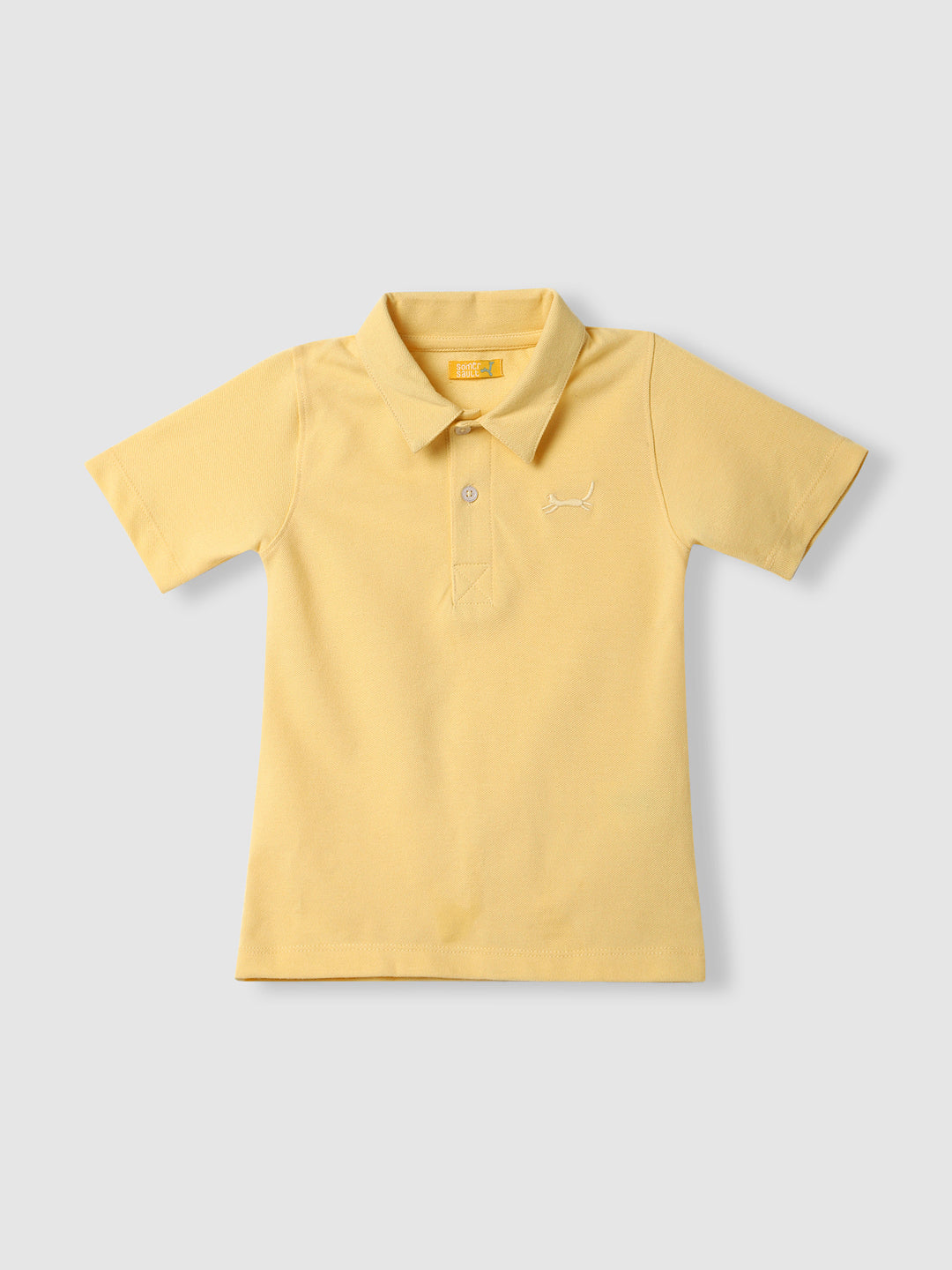Ice cream polo in aqua blue