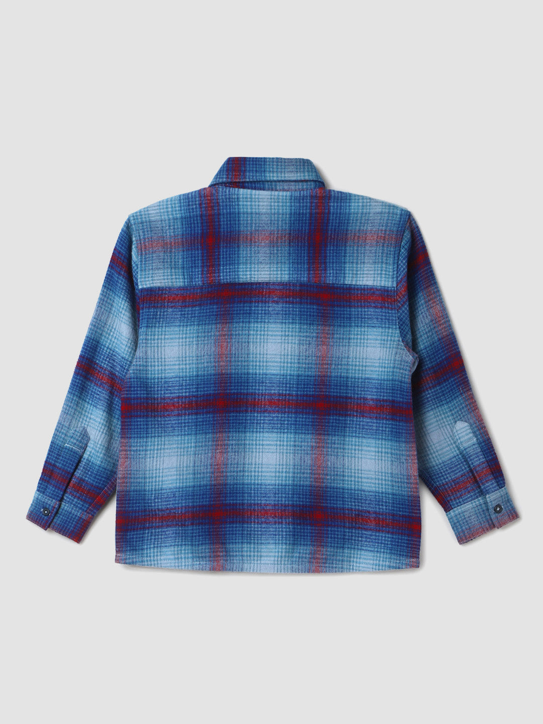 Sapphire Blue Check Shirt