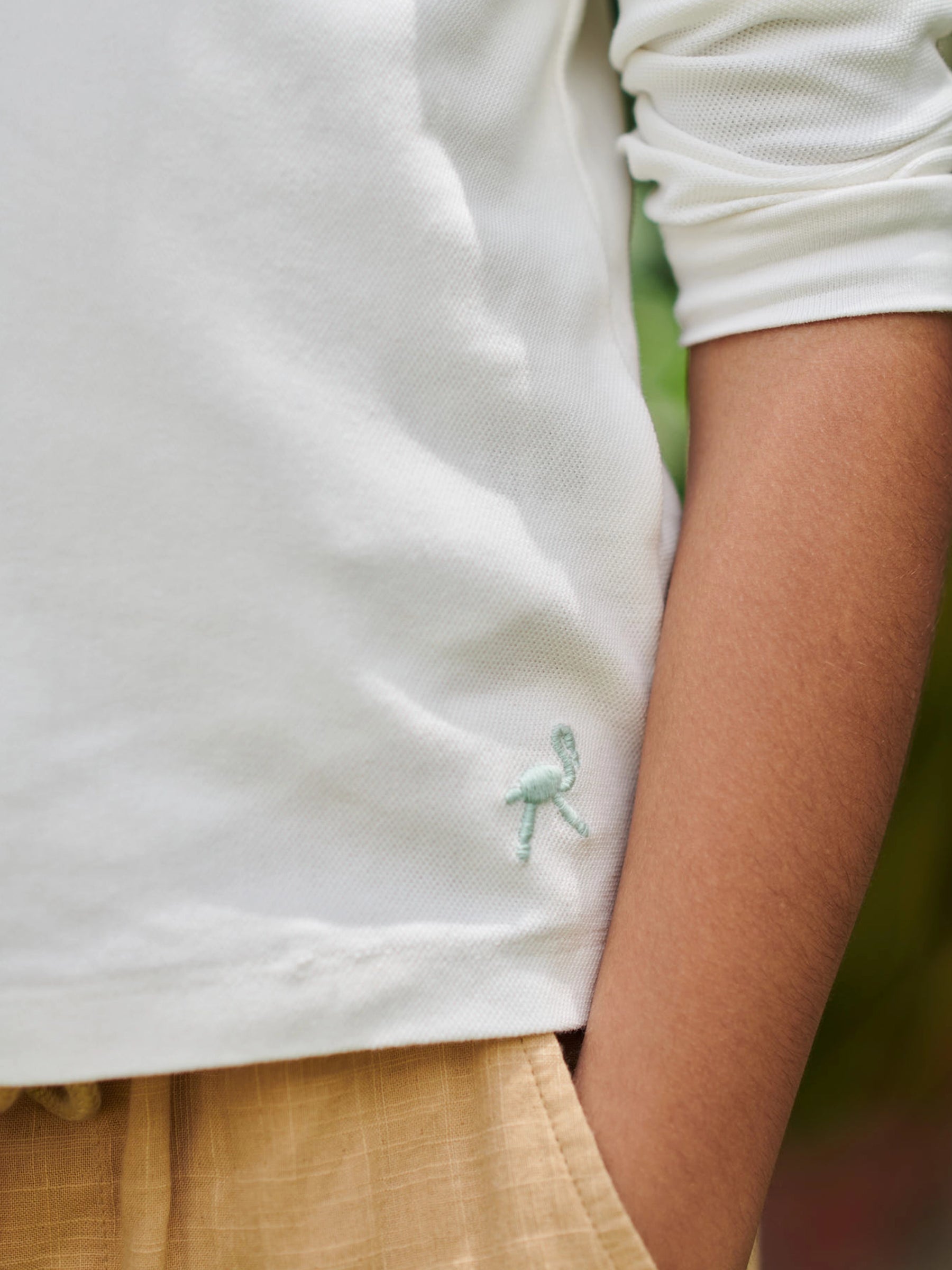 Colourful Placket Polo Somersault