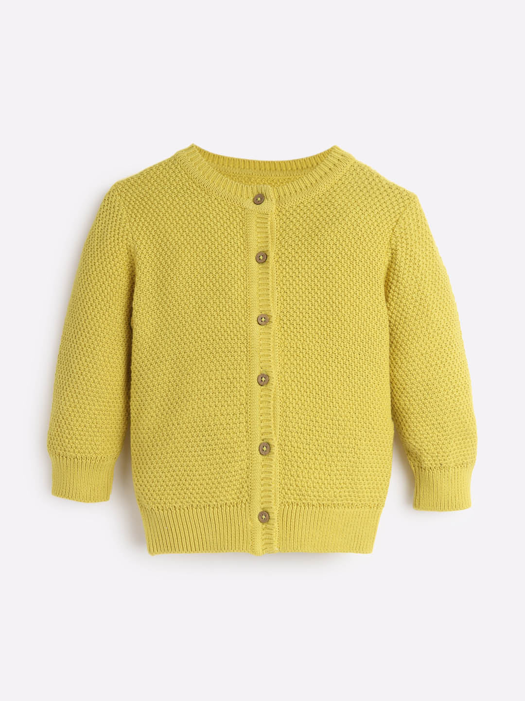 Sunshine Textured Cotton Cardigan