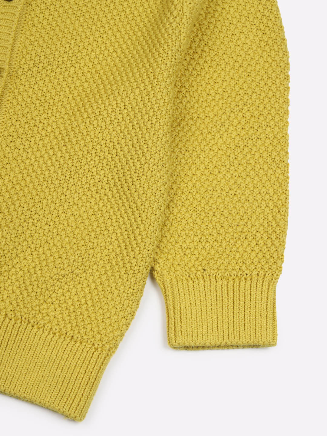 Sunshine Textured Cotton Cardigan