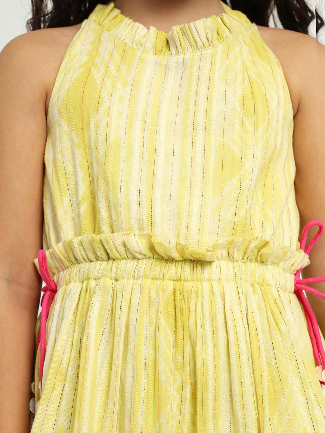 Yellow Daffodil Midi Dress