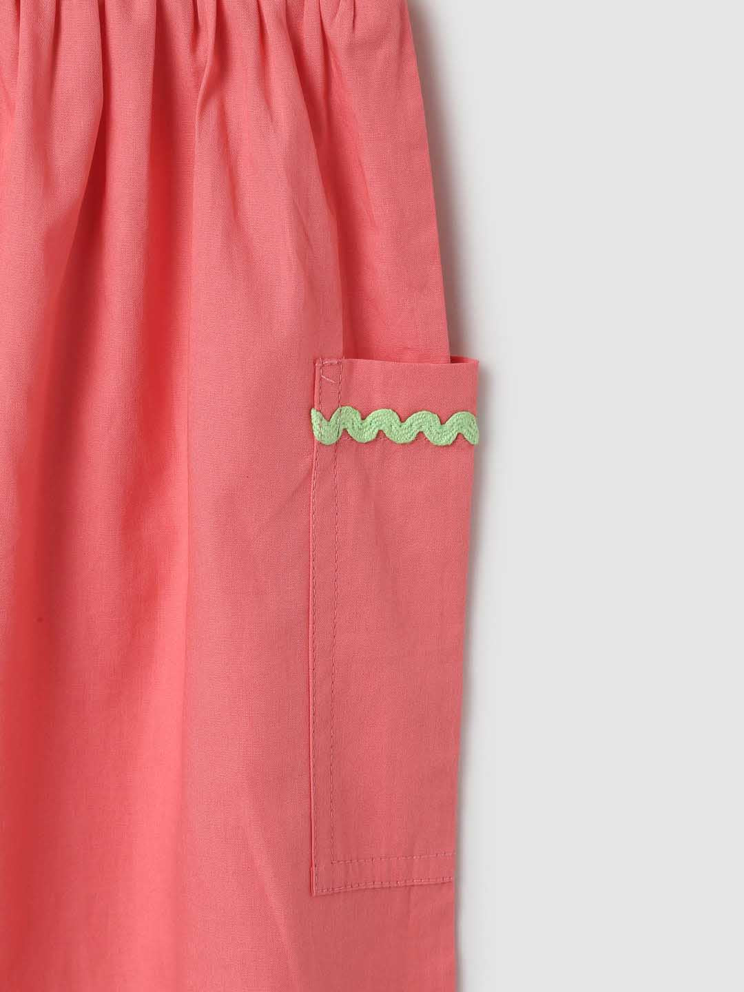 Smocked Pink Dress Somersault