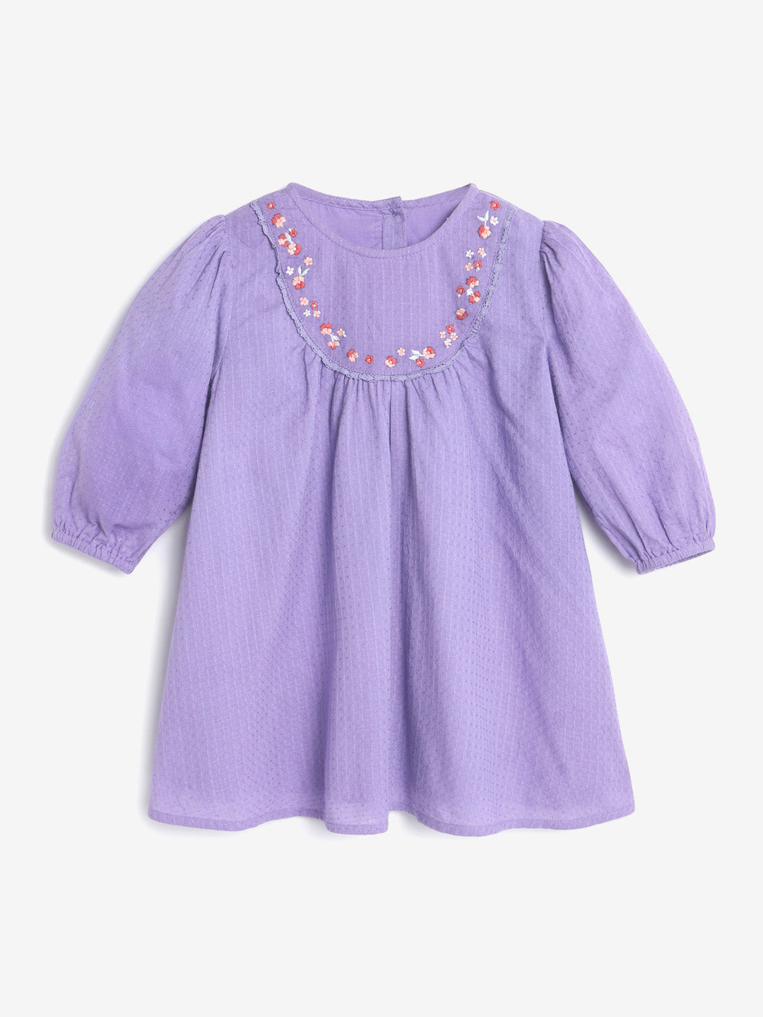 Lilac Flower Party Dress