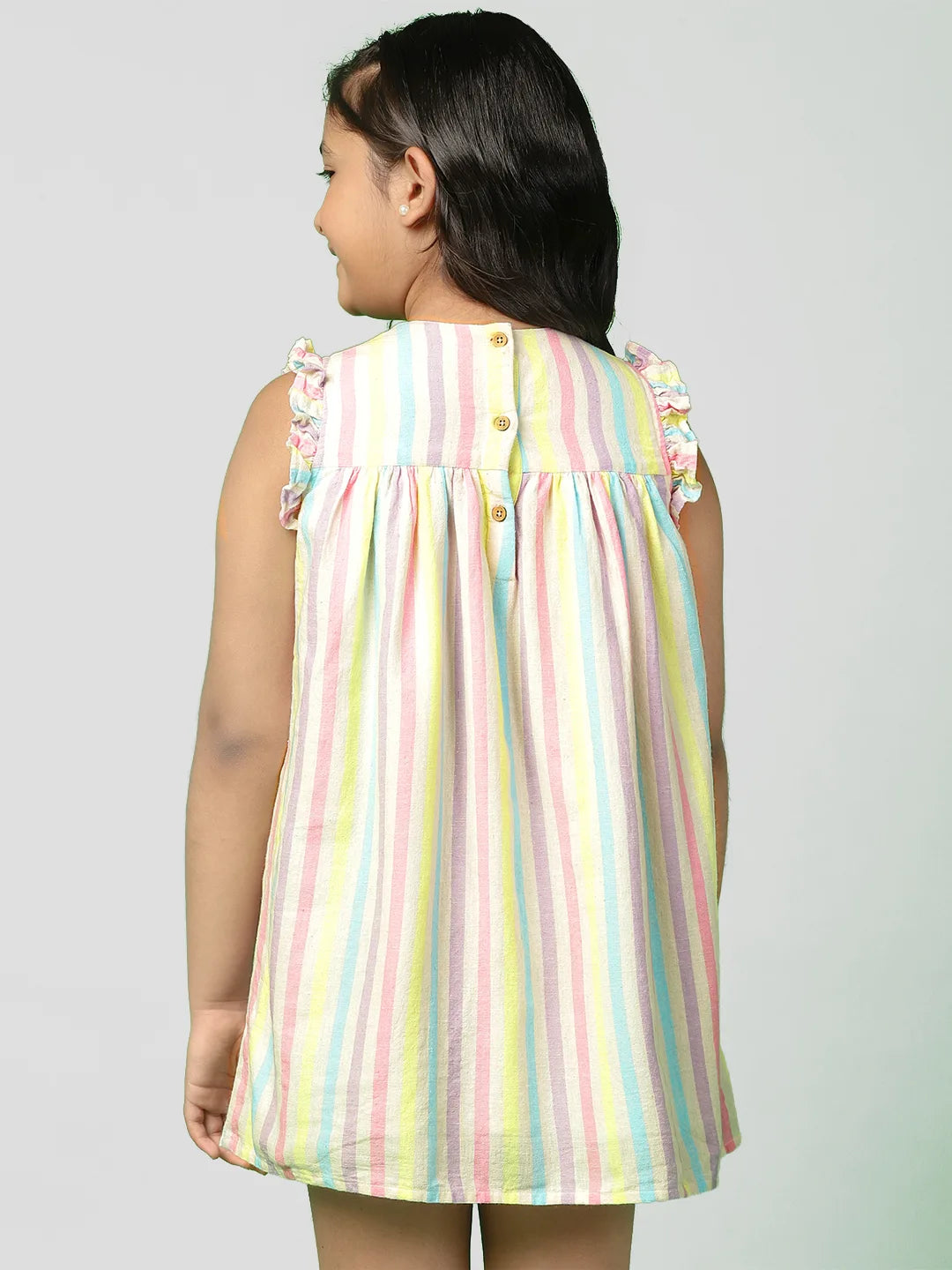Striped Cotton Dress