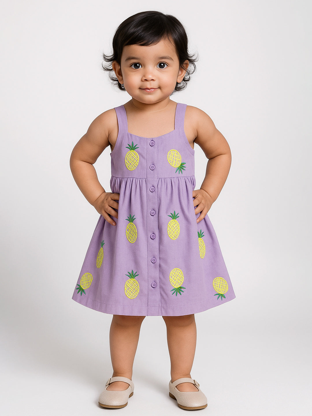 Pineapple Midi Dress