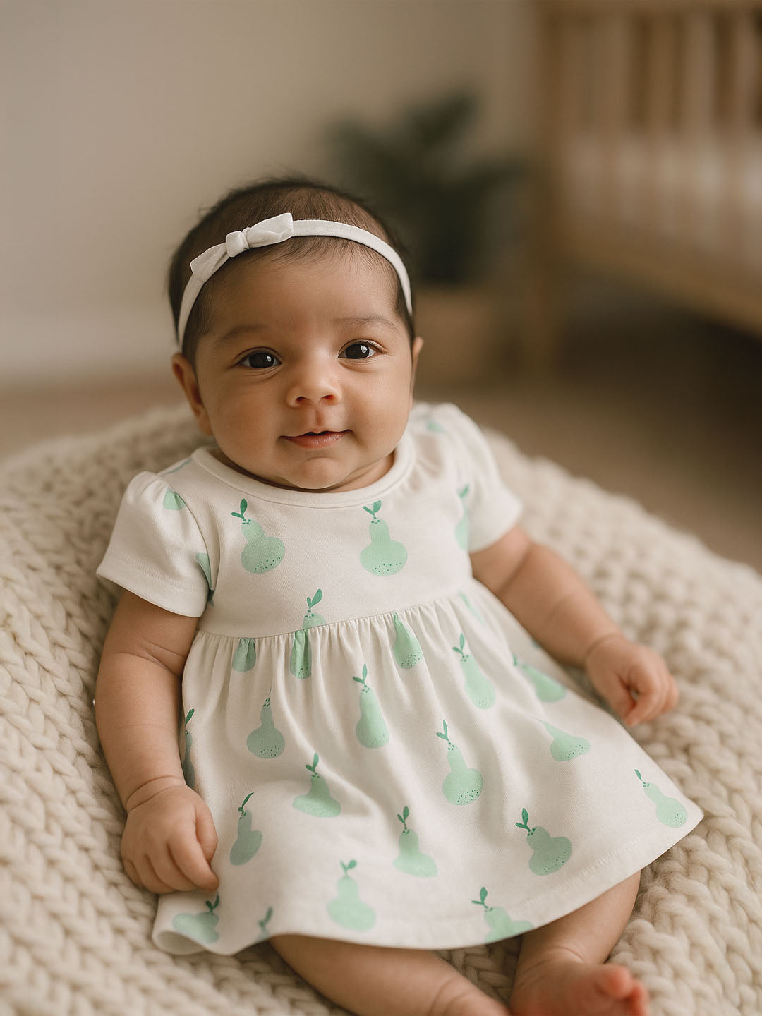 Happy Pear Cotton A-Line Dress