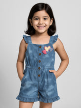 All Hearts Tie N Dye Romper