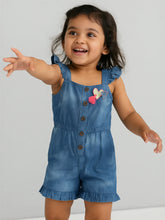 All Hearts Tie N Dye Romper