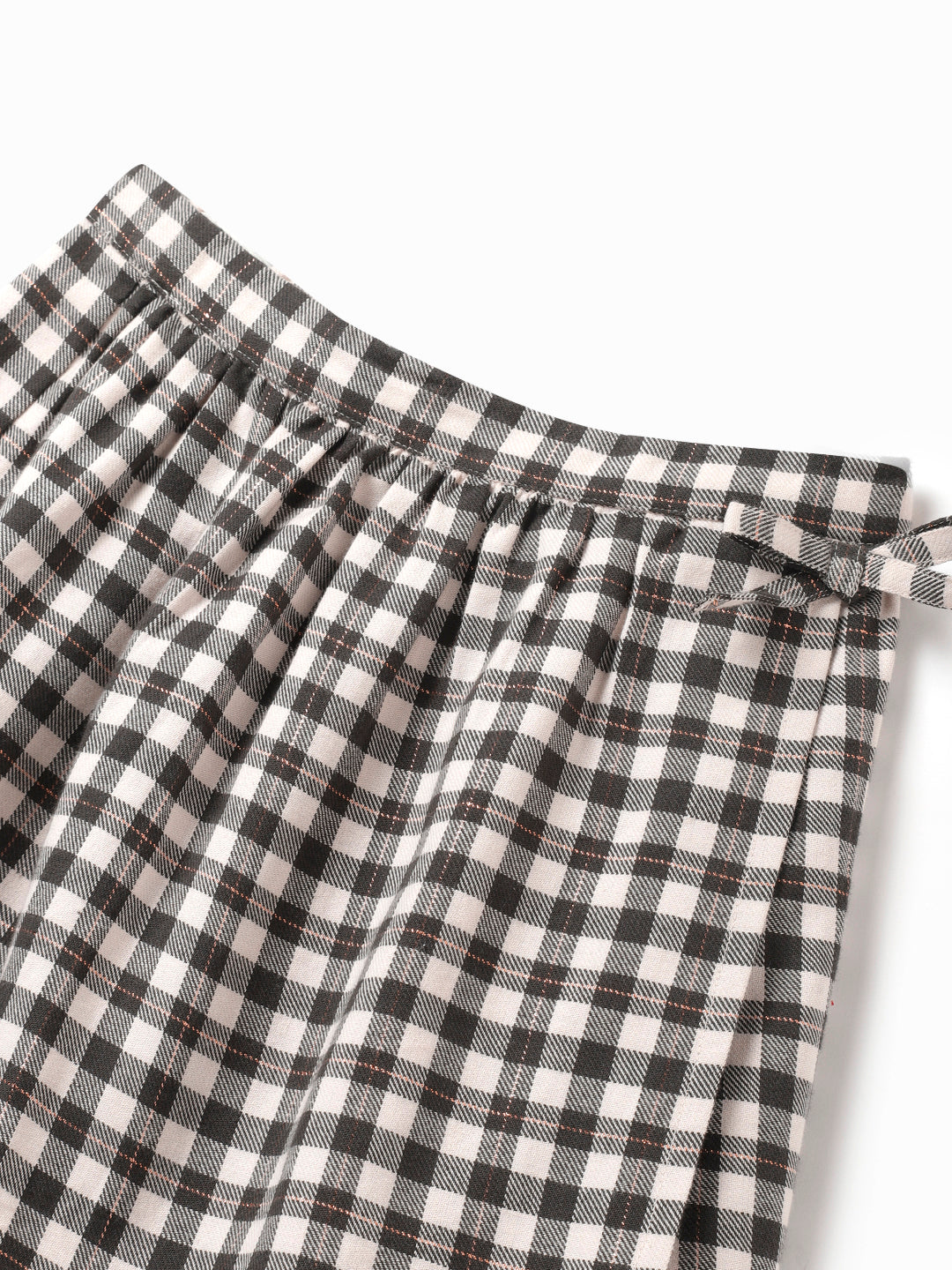 Checkered Skirt Somersault