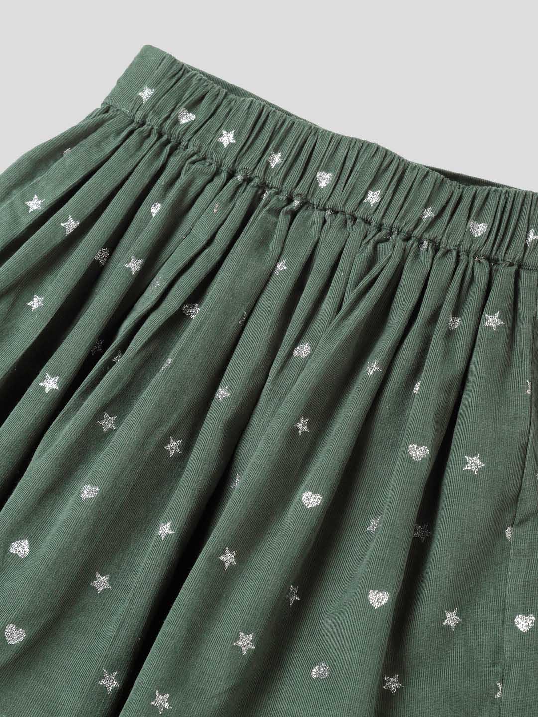 Sparkling Heart Skirt Somersault