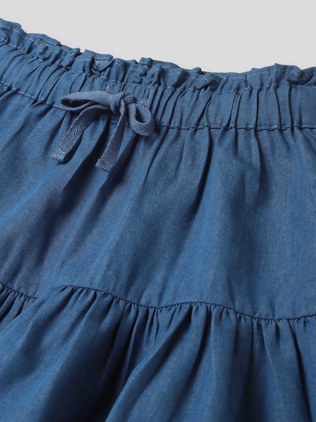 Somer Denim Tier Skirt Somersault