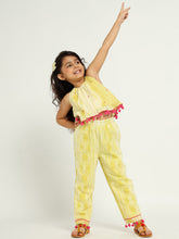 Yellow Daffodil Top & Pants Set