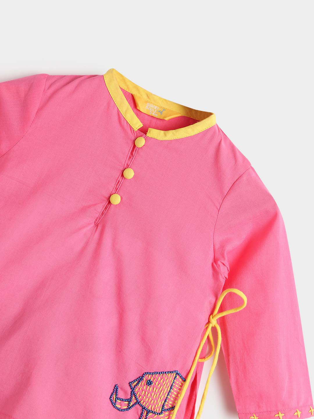 Beaded Haathi Dress- Newborn