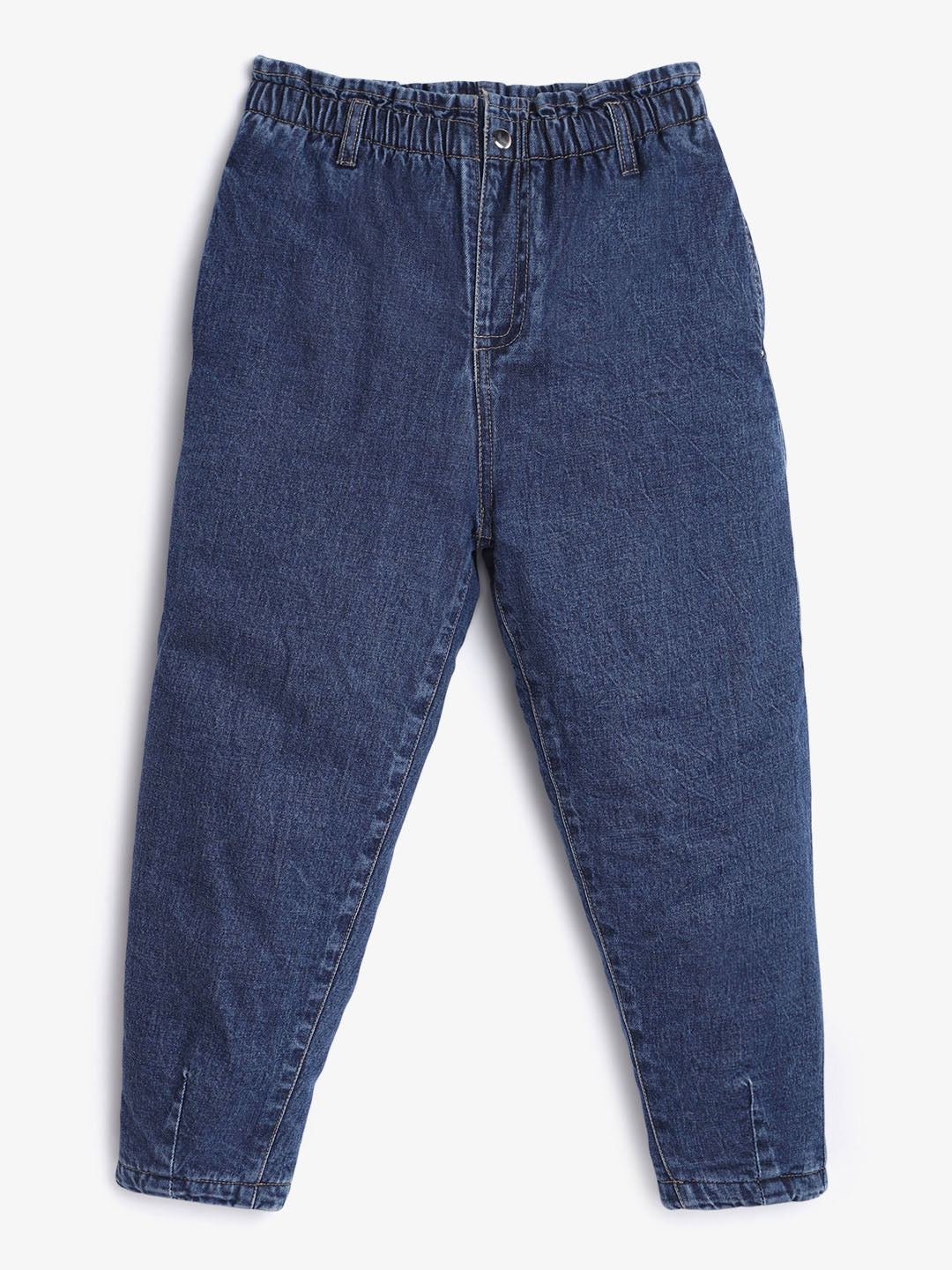 Kitty Sweat and Fleeced Denim Set