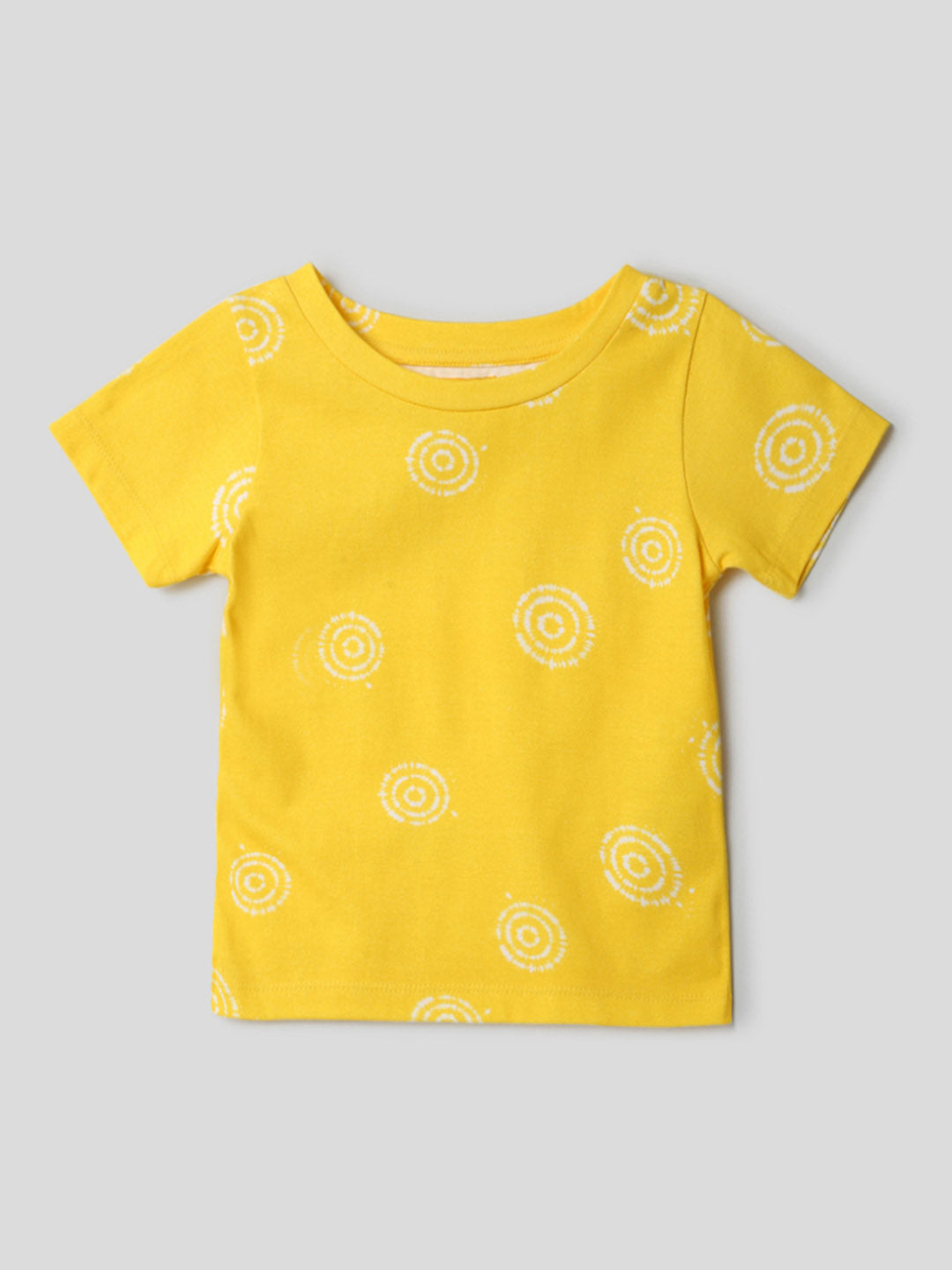 Sunshine Yellow Swirl Top Somersault