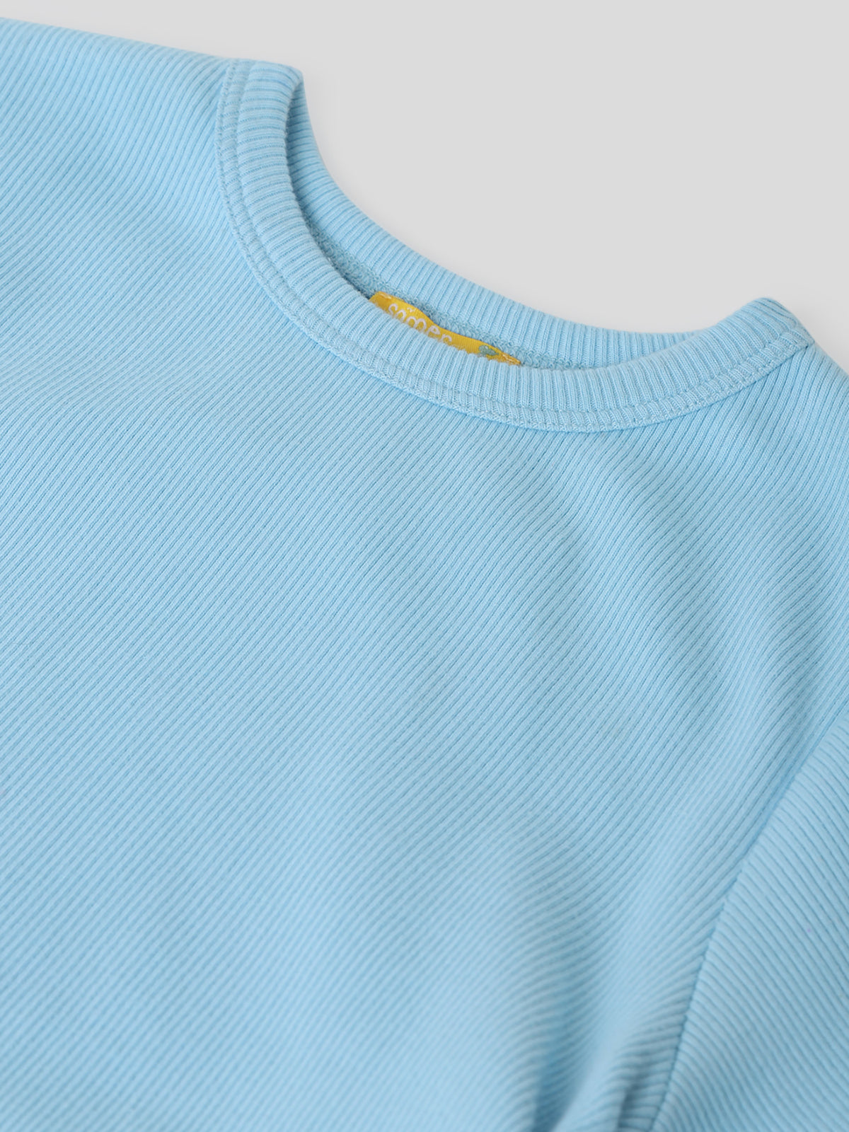 Blue Pop Top With Drawstrings Somersault