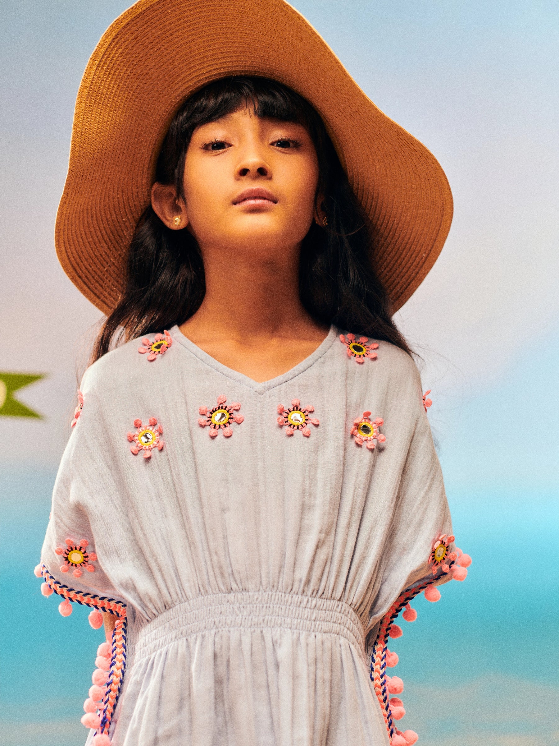 Aster Floral Kaftan Somersault