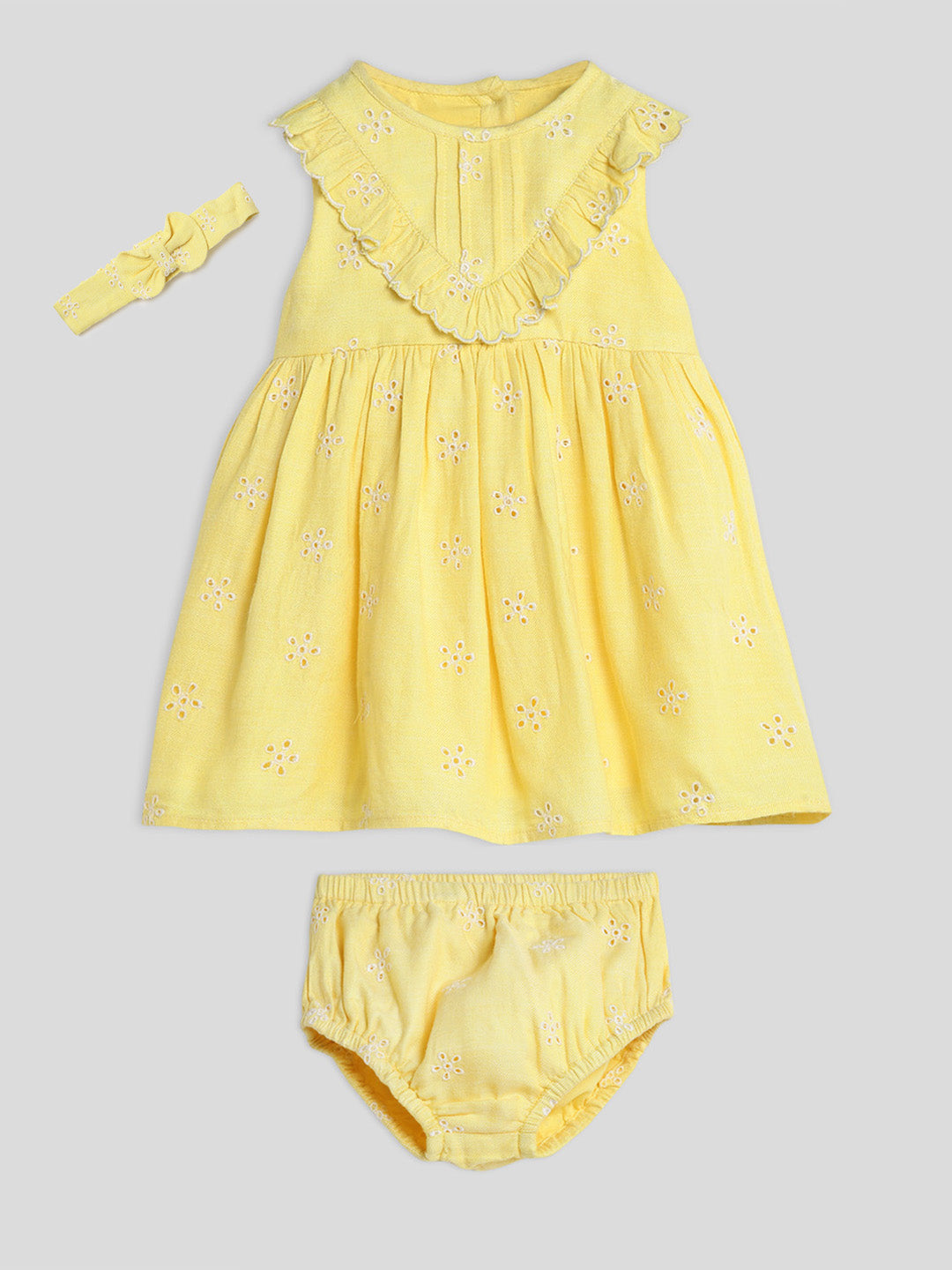 Sunflower Dress with Bloomers Somersault