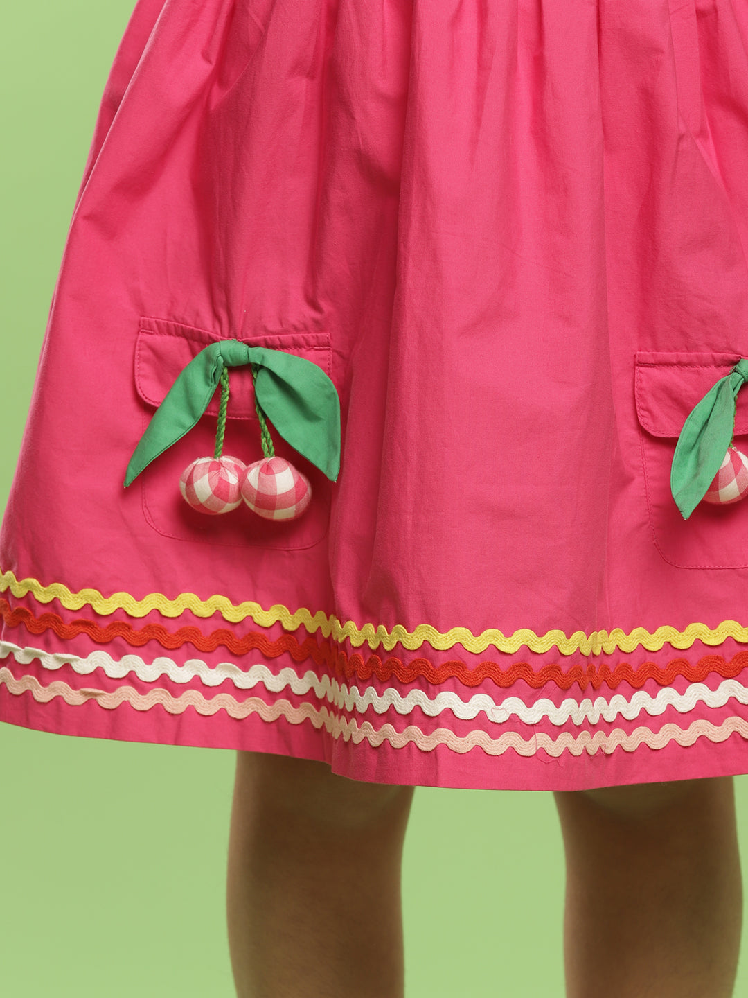 Cherry Rick Rack Skirt Somersault