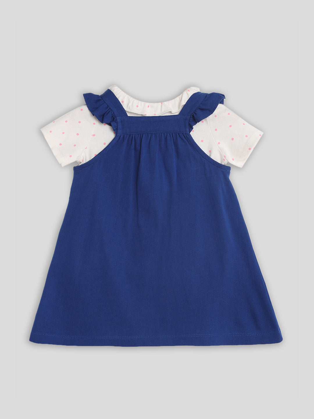Apple Broccoli Dress with Tee Somersault