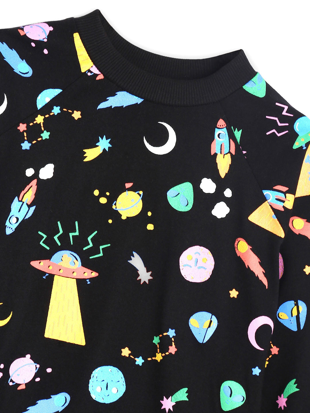 Black Galactic Sweatshirt