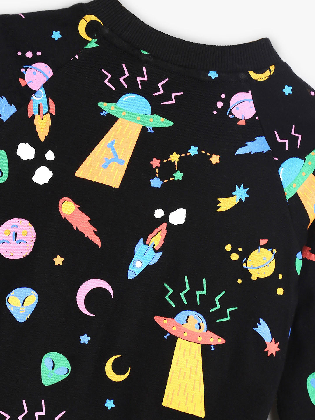 Black Galactic Sweatshirt