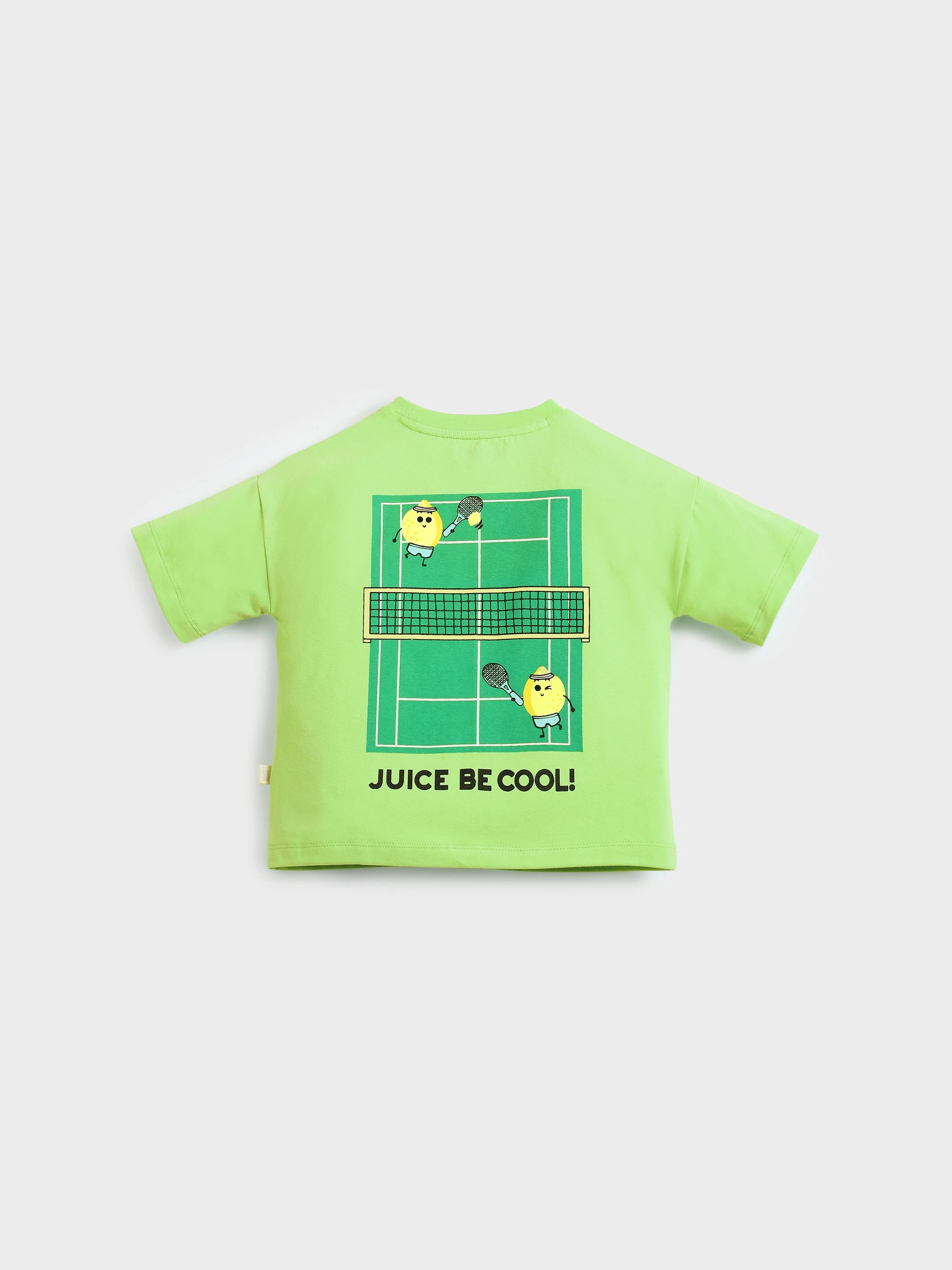 Juice Be Cool Tennis Graphic T-Shirt