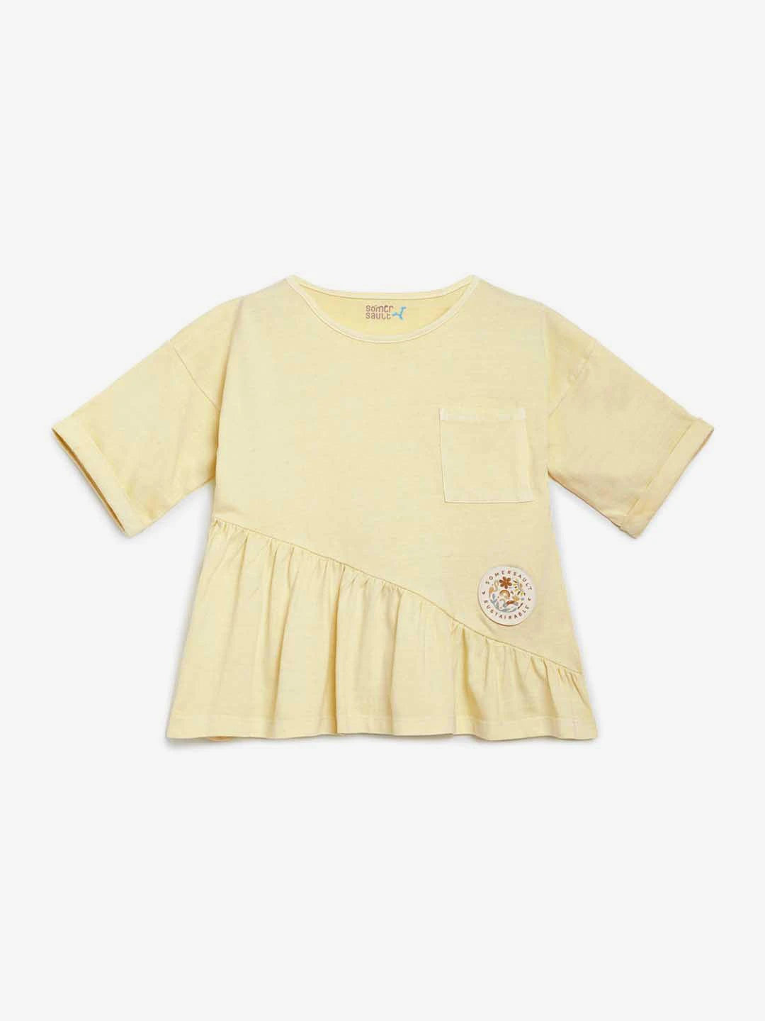 Asymmetrical Cotton Top
