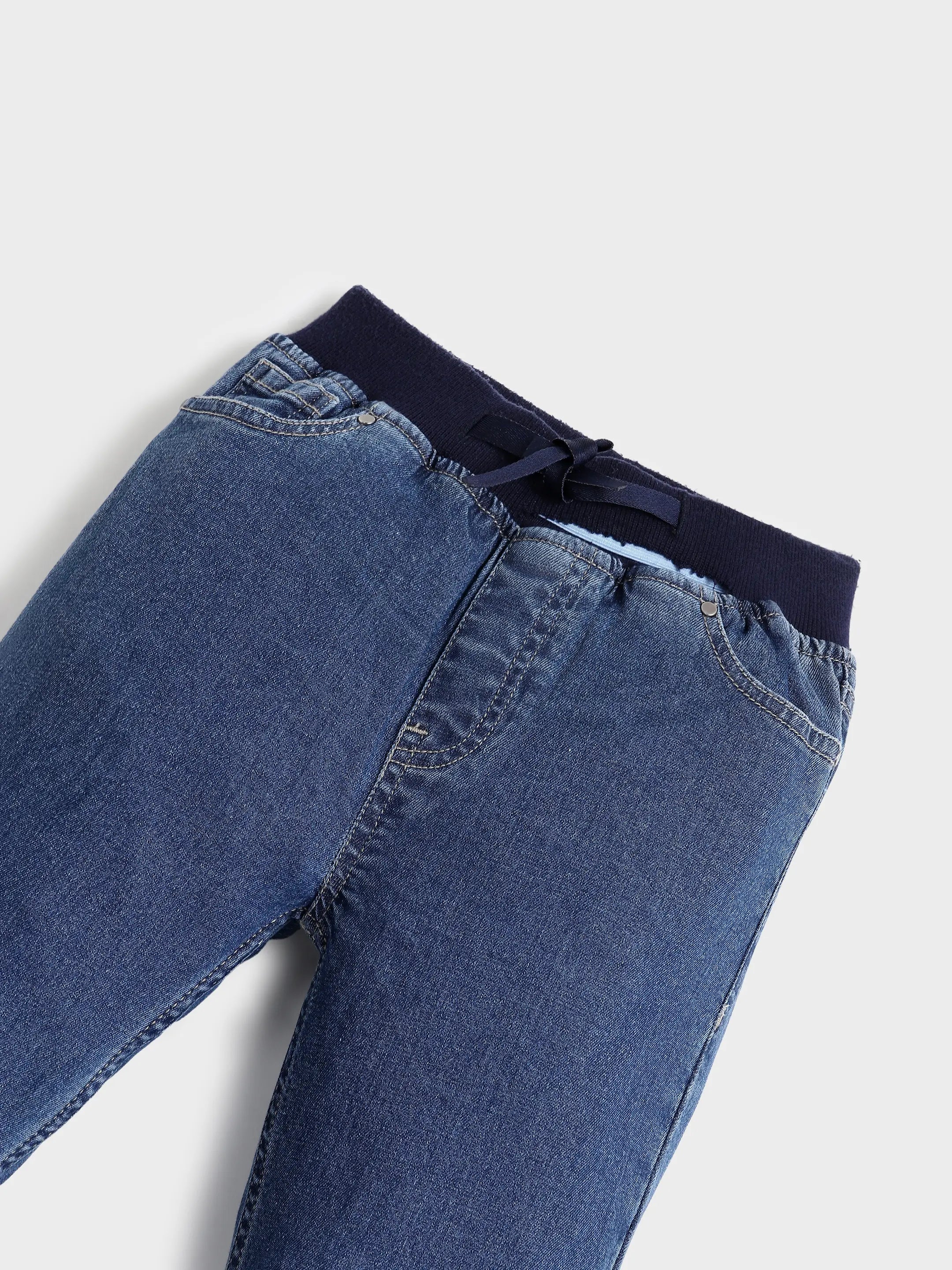 Boys Play Patch Denim Pants