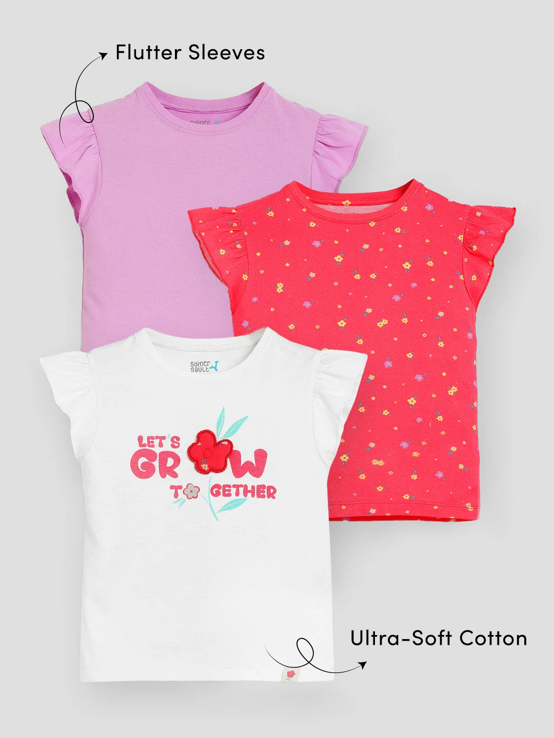 Pack of 3 Short Sleeve T-Shirt
