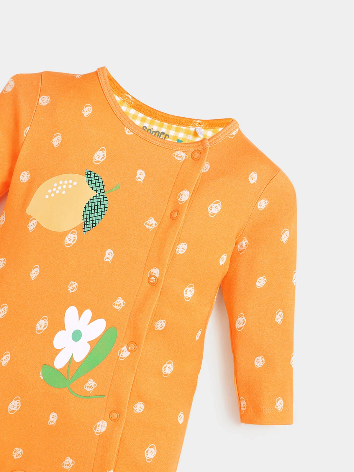 Printed Footed Sleepsuit