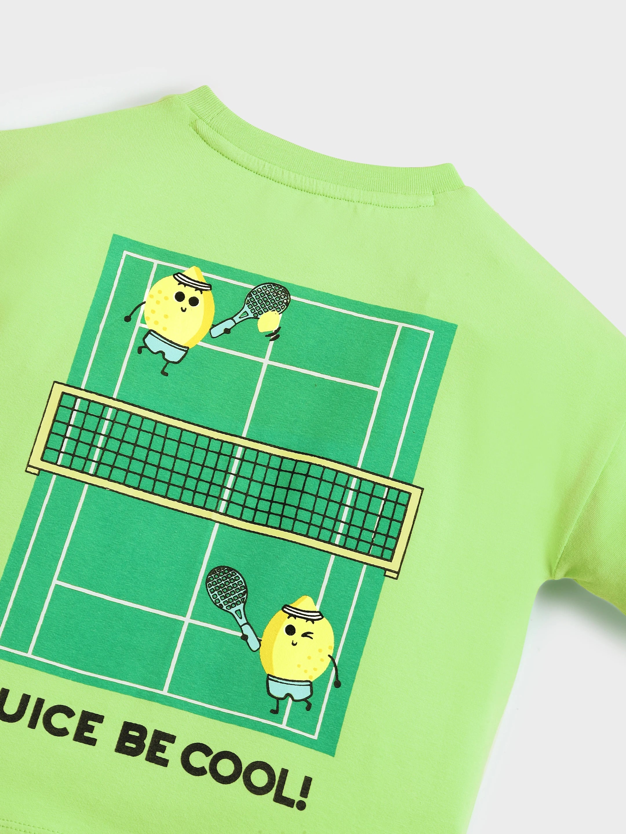 Juice Be Cool Tennis Graphic T-Shirt