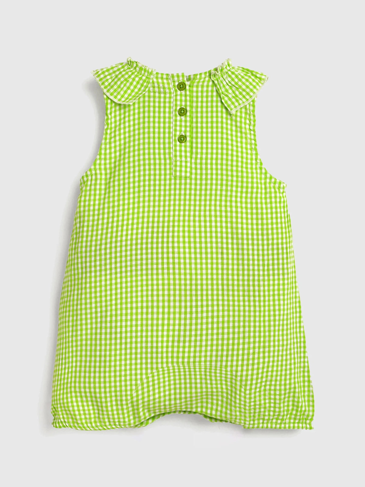 Gingham Cotton Romper