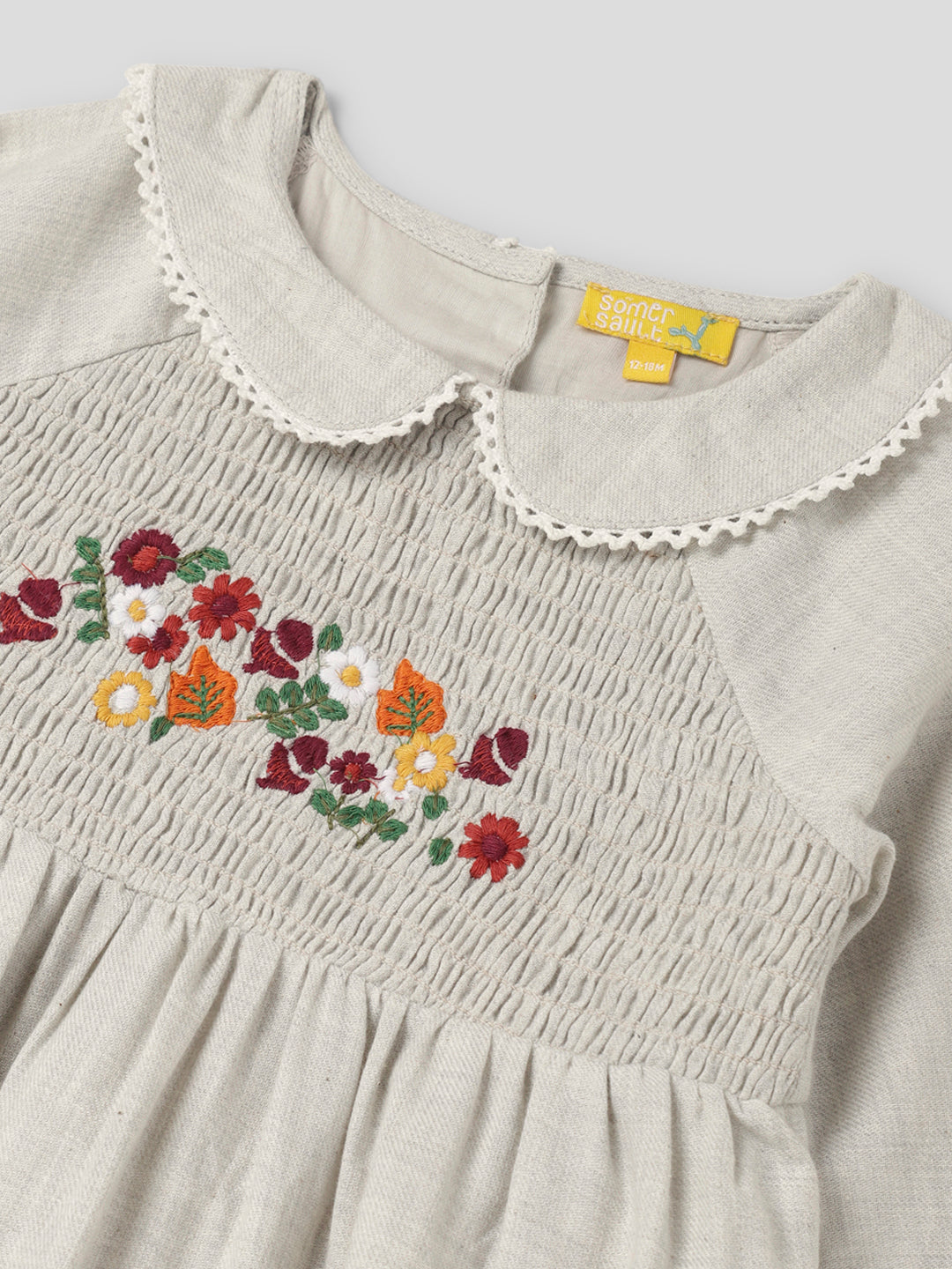 Grey Gardenia Dress Somersault