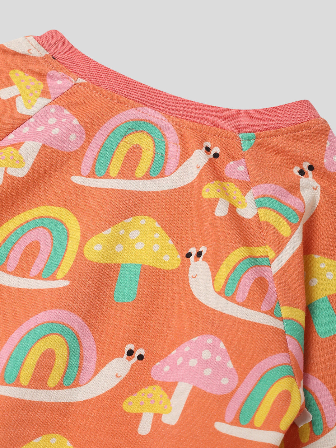 Rainbow Snail Sweatshirt Somersault