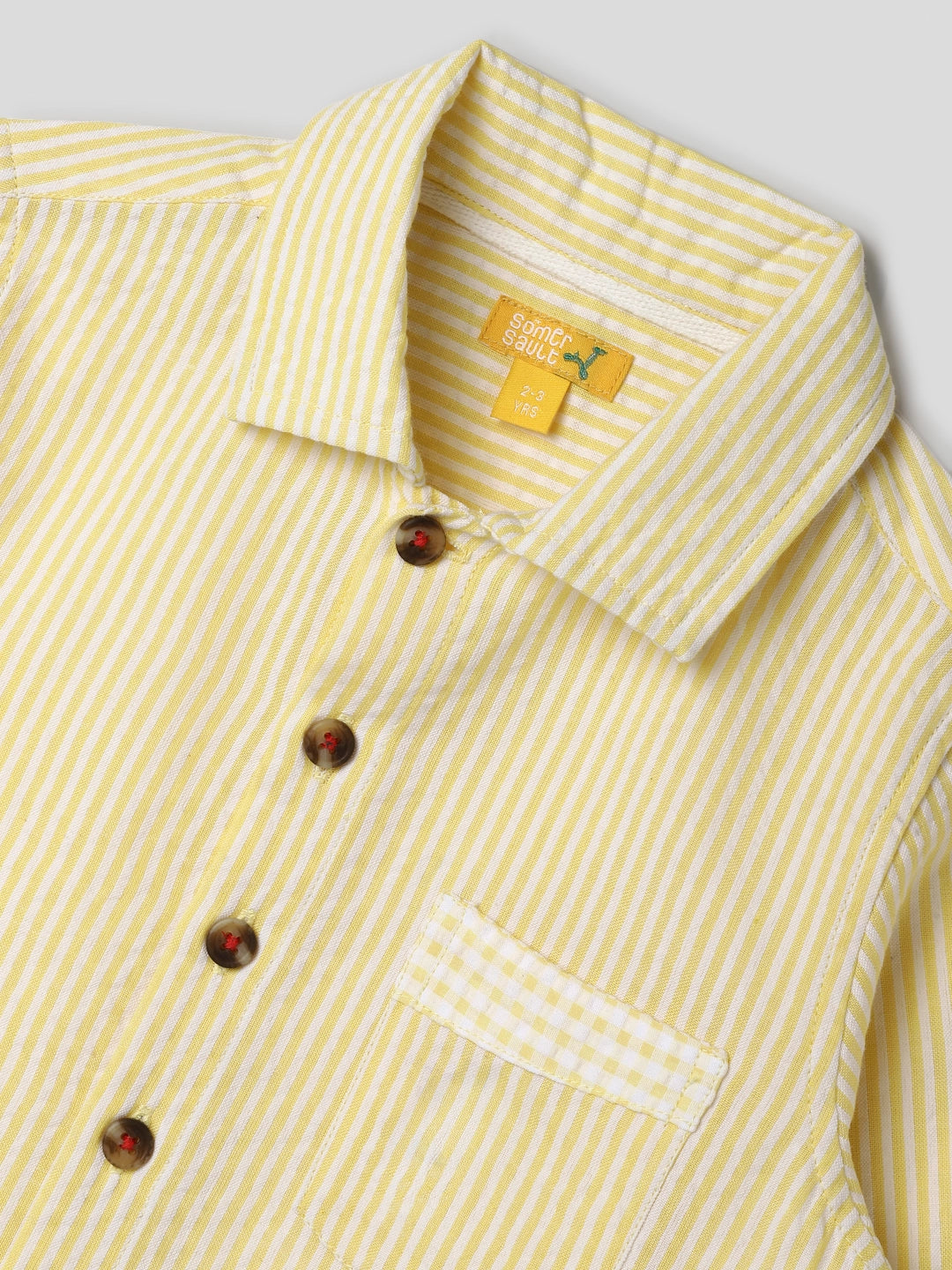 Yellow Pop Stripe Shirt Somersault