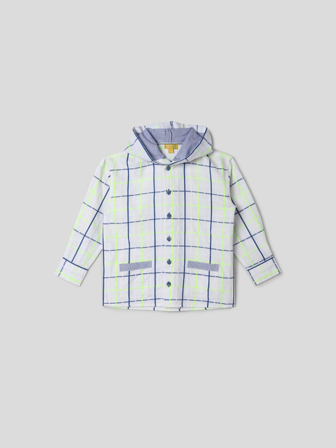 Neon Pop Hooded Shirt Somersault
