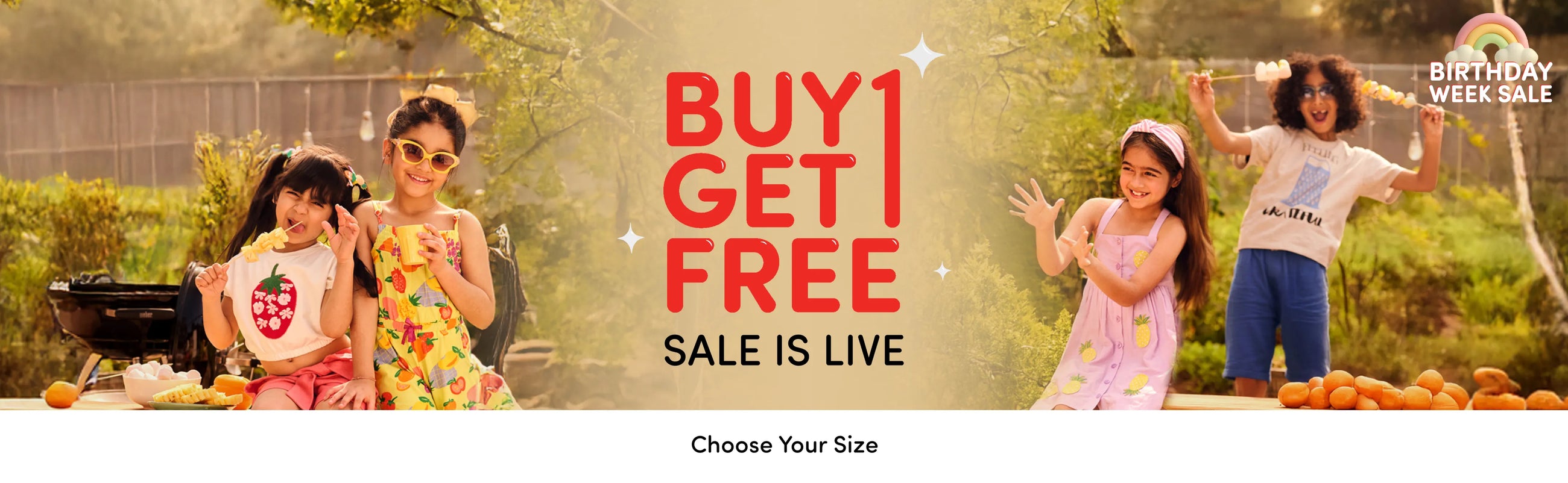 Birthday Sale Buy 1 Get 1