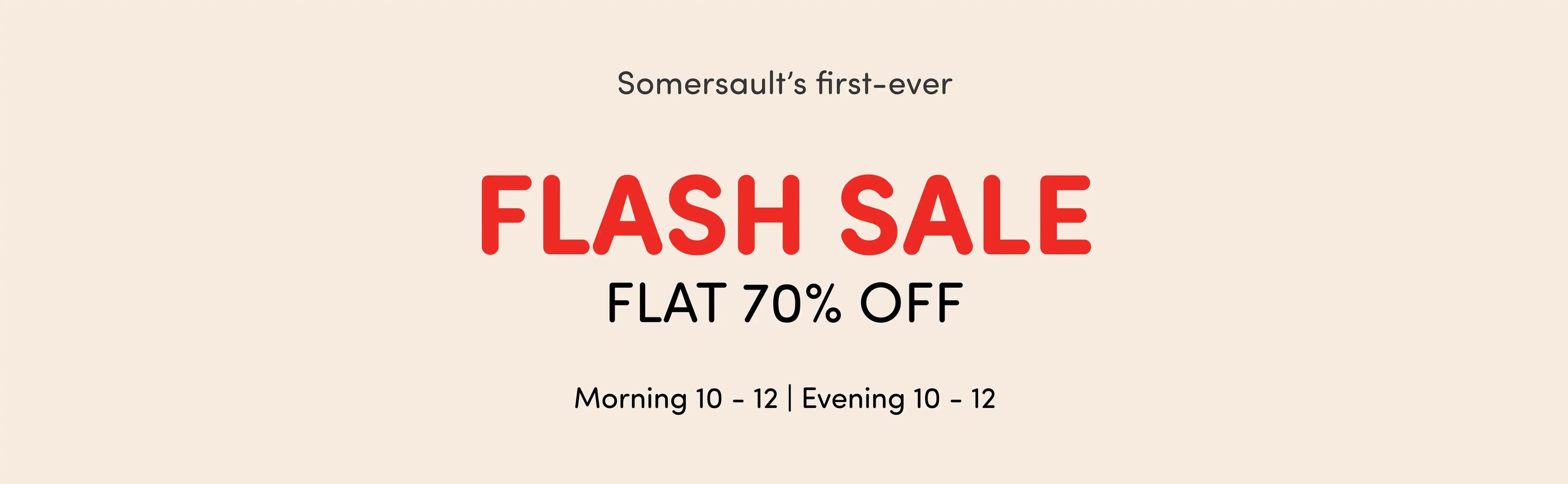 Flash Sale