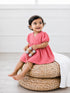 Pink Muslin Dress