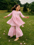 Embroidered Shantoon Sharara Set