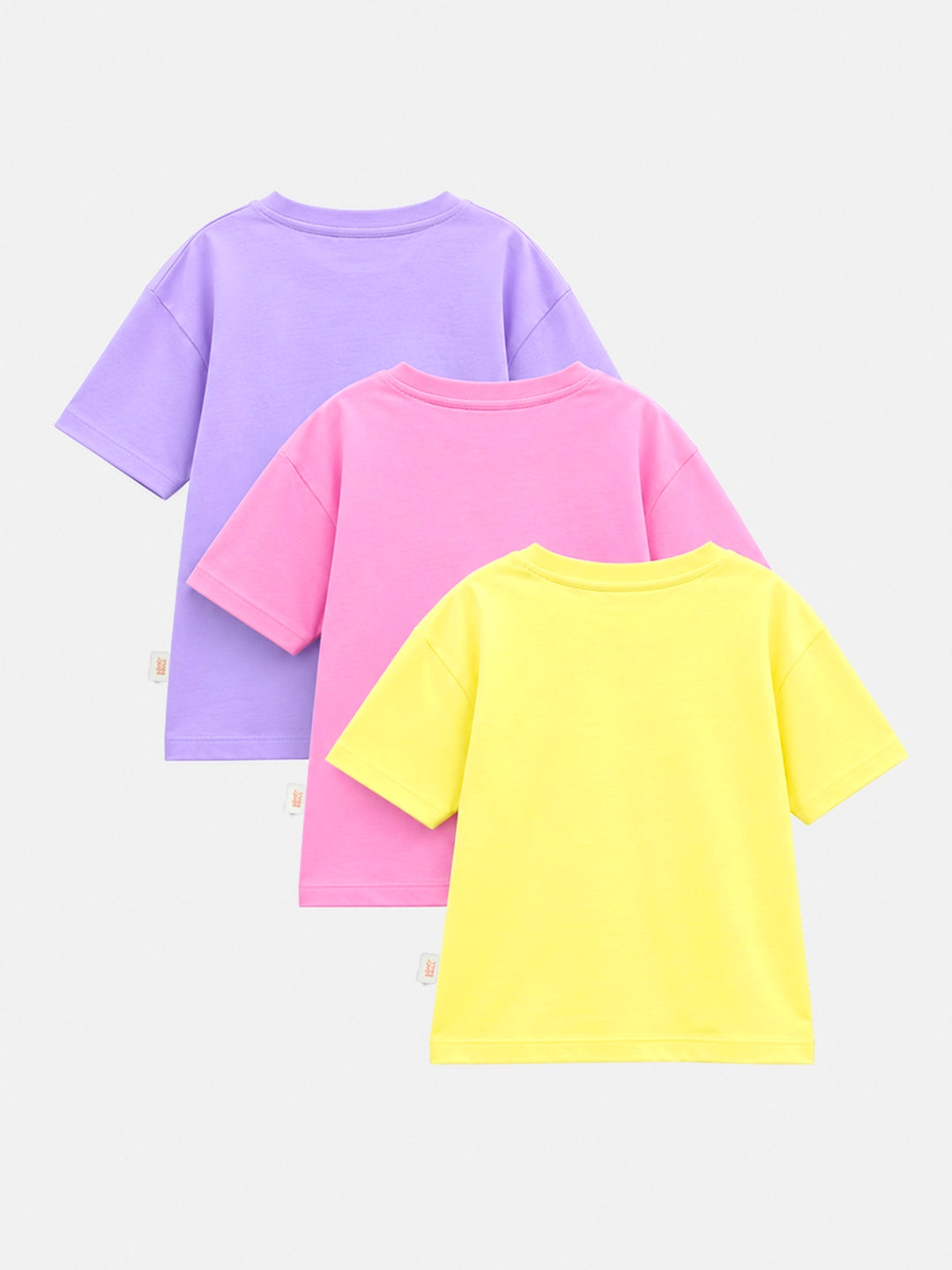 Pack of 3 Half Sleeves Girl's T-Shirts
