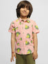 Broccoli Collared Cotton Shirt