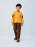Elbow Patch Kurta Pajama Set