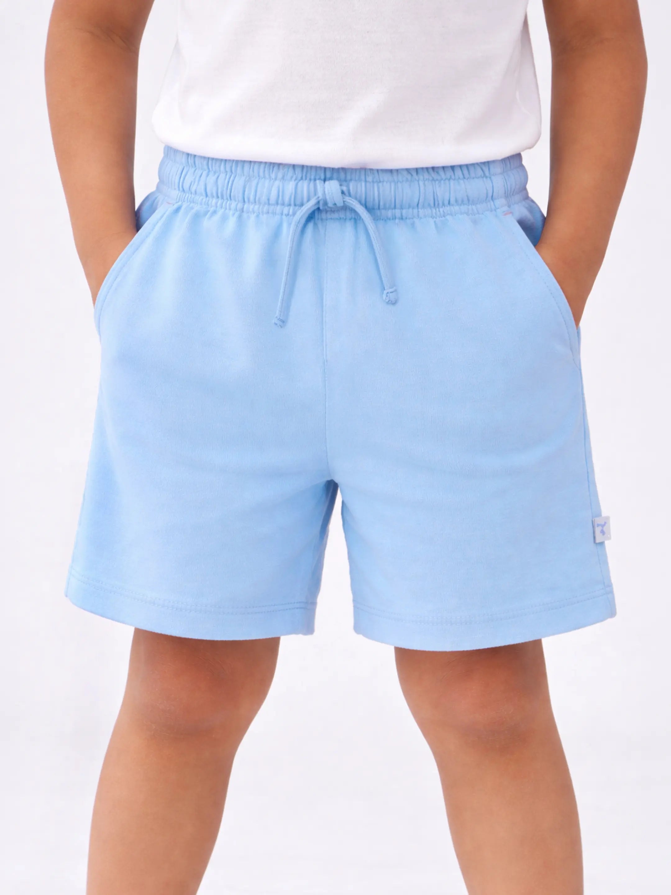 Solid Cotton Shorts